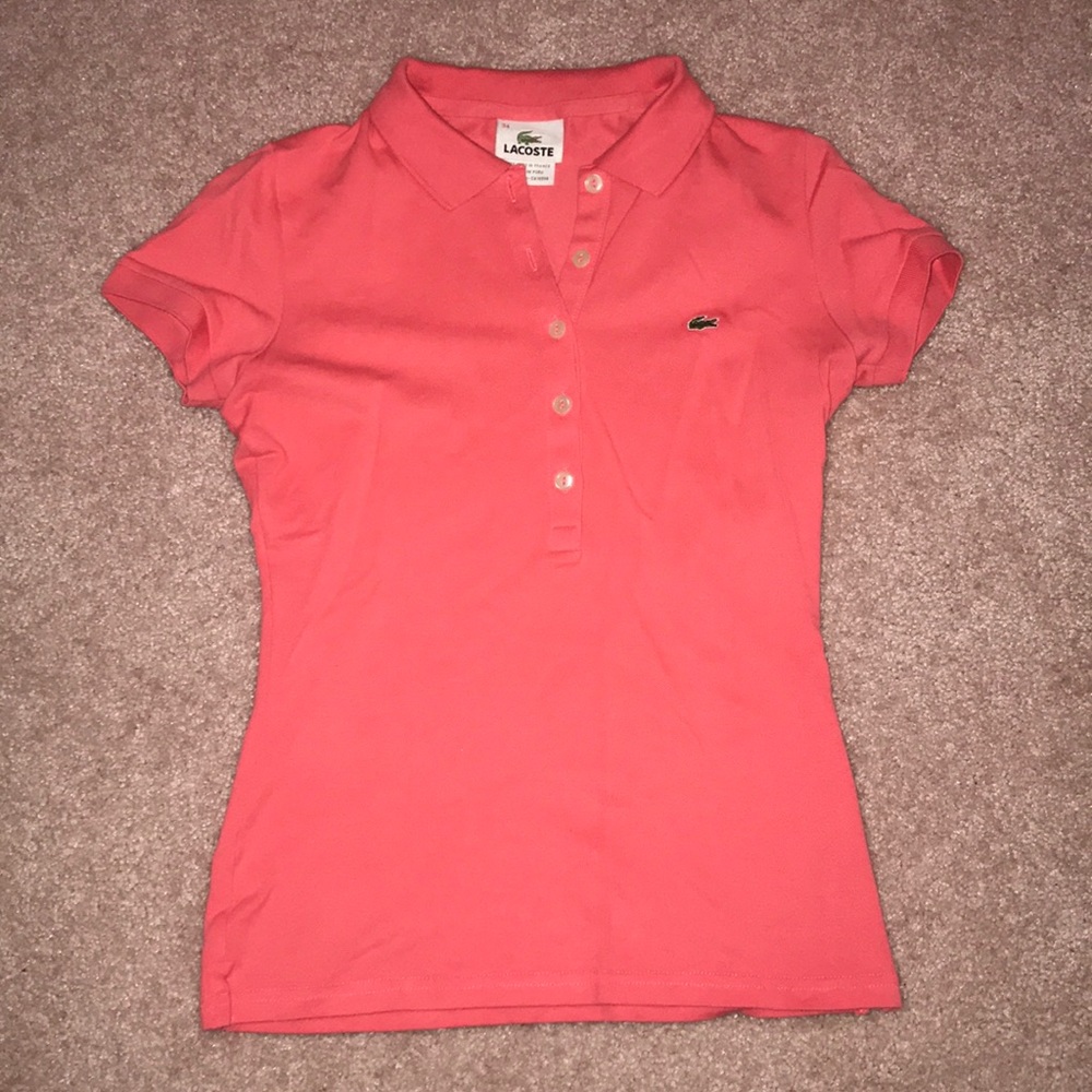 NWOT Lacoste Classic Fit Soft Cotton Petit Polo